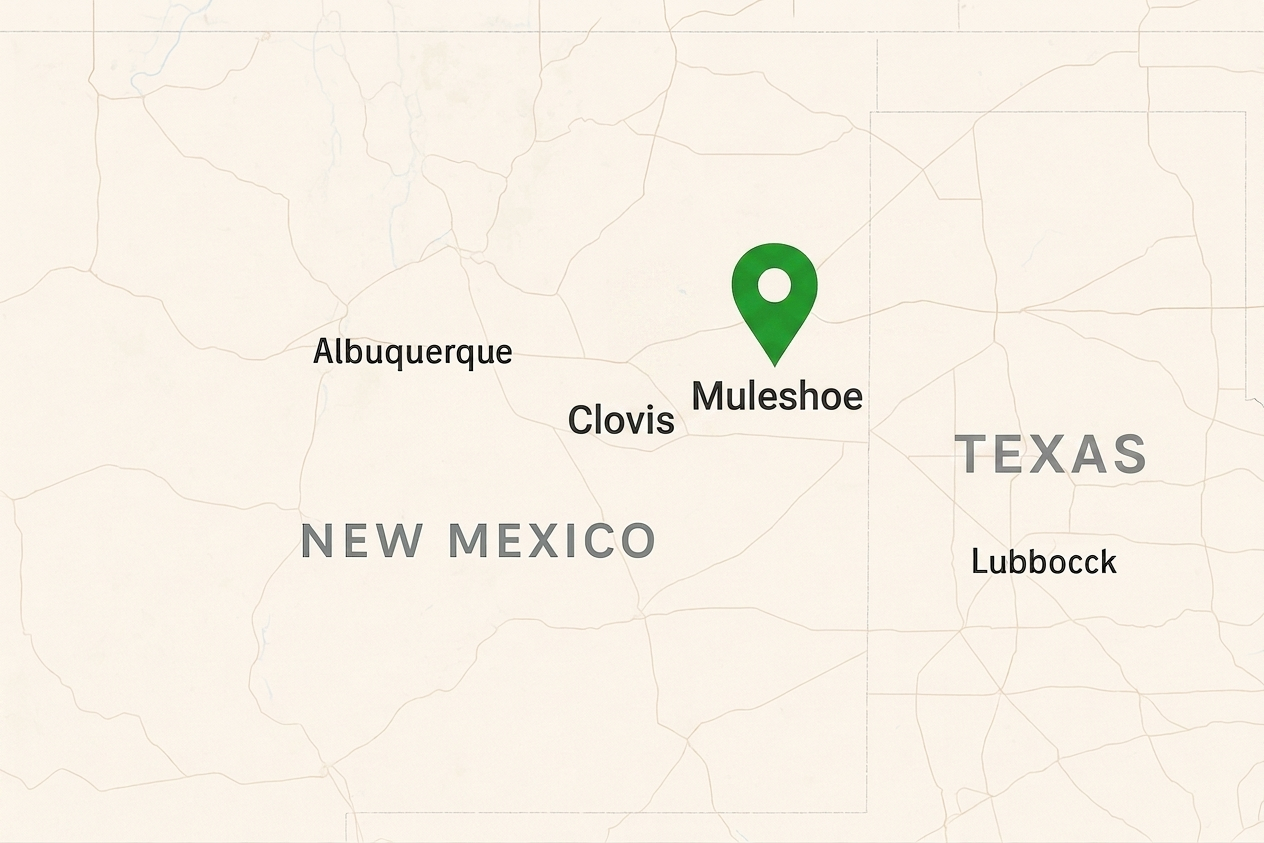 Muleshoe Map
